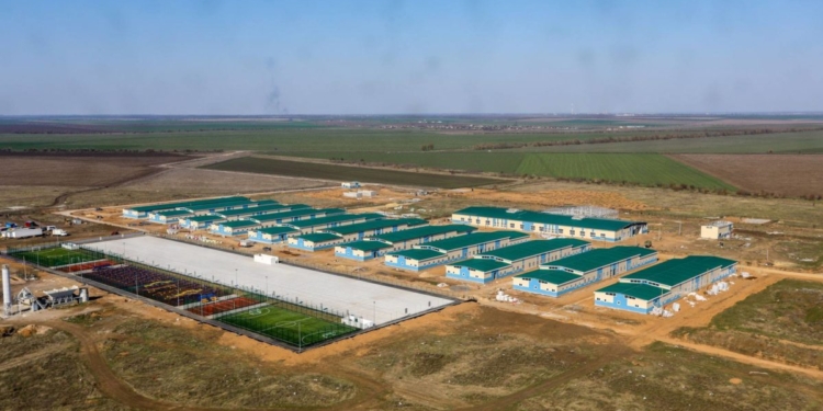 На строительство военного городка на полигоне «Широкий лан» в Николаевской области уже потратили 308 миллионов гривен