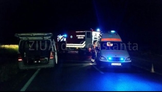 На гонках в Румынии автомобиль въехал в толпу