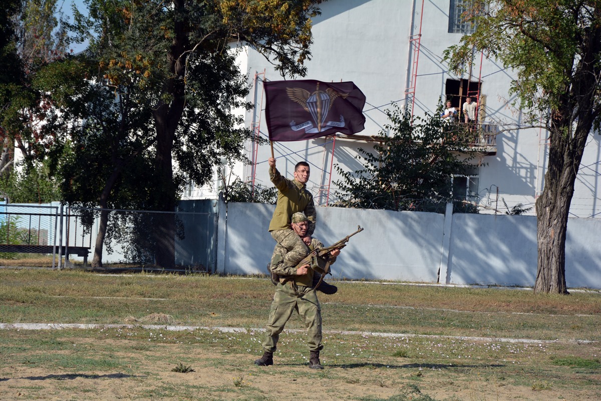 Десантники 79 бригады провели в Николаеве день открытых дверей и агитировали вступать в их ряды (ФОТО)