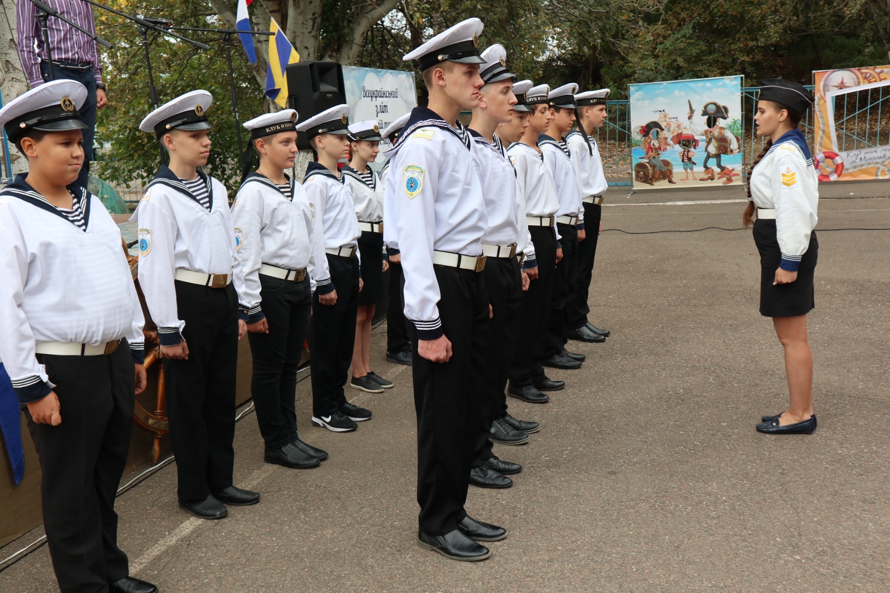 В Николаеве проходит Всеукраинский слет флотилий и клубов юных моряков (ФОТО)