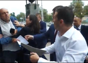 Пресс-секретарь Зеленского напала на журналиста (ВИДЕО)