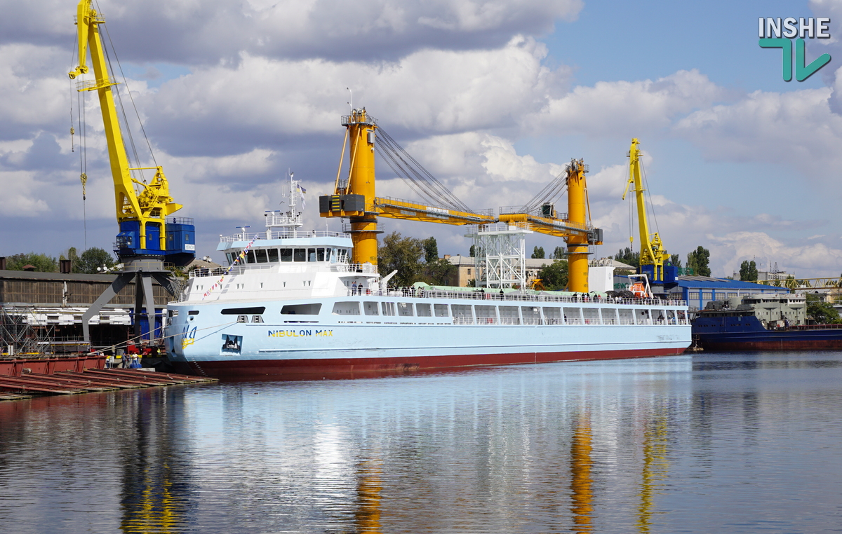 Николаев - не бандитский город. На «НИБУЛОНе» построили уникальное 140-метровое судно «NIBULON MАХ» (ФОТО, ВИДЕО) 19