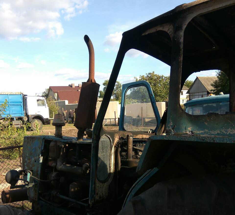 На Николаевщине тракторист получил серьезные ожоги во время пожара трактора 1