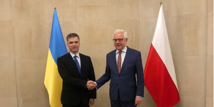 Пристайко совершил свой первый зарубежный визит на посту главы МИД Украины