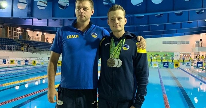 Николаевский спортсмен-дефлимпиец завоевал на чемпионате мира по плаванию четыре медали (ФОТО)
