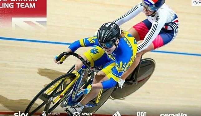 Украинка Старикова завоевала “серебро” чемпионата Европы по велотреку