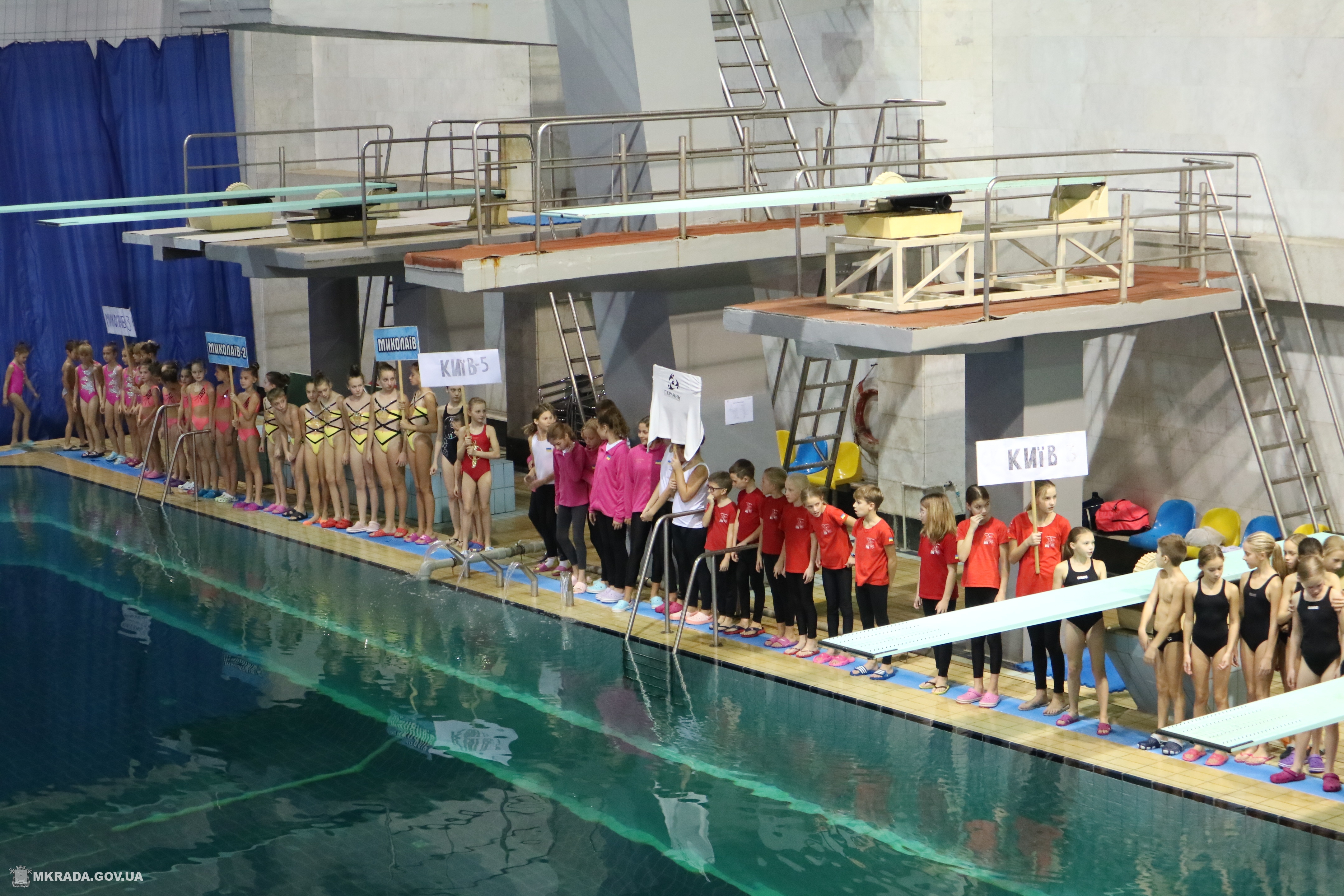 В Николаеве стартовал чемпионат Украины по синхронному плаванию среди детей «Українська зіронька» (ФОТО)