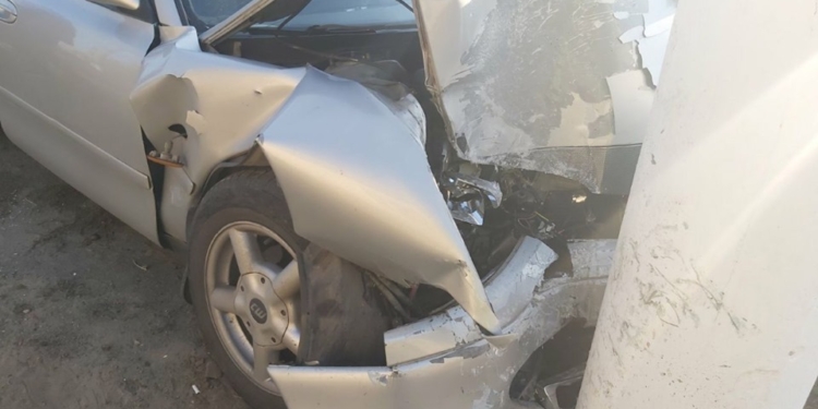 В Вознесенском районе столкнулись две легковушки – водитель одной из них в больнице (ФОТО)