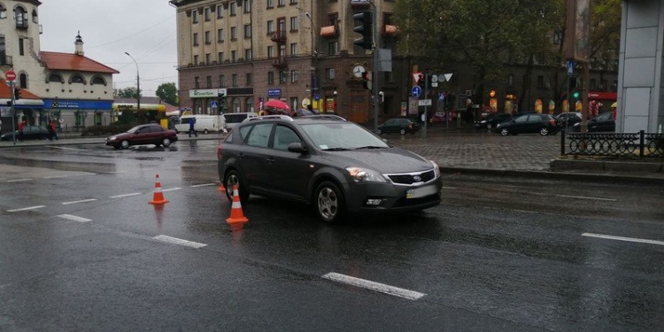 В центре Николаева на «зебре» сбили пешехода (ФОТО)