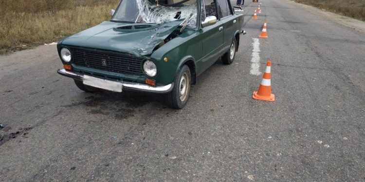 Недалеко от Николаева водитель «Жигули» насмерть сбил женщину (ФОТО)