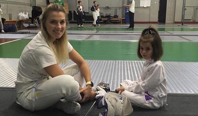 Человек с большой буквы. Ольга Харлан провела тренировку для пятилетней поклонницы (ФОТО)