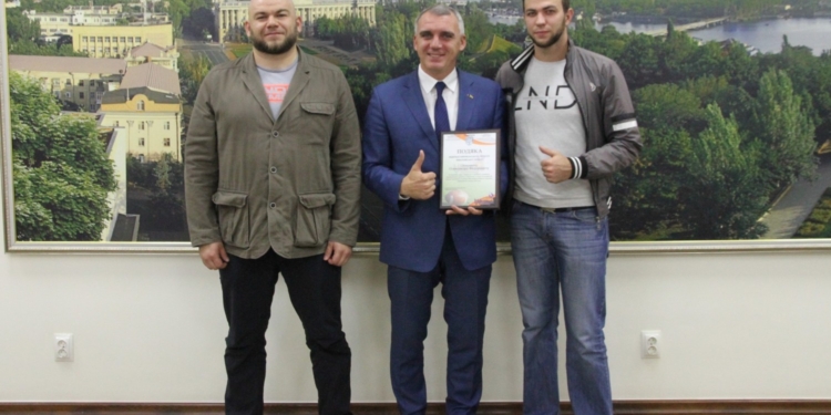 Сенкевич пообещал помочь “Николаевским викингам” с поиском места для тренировок (ФОТО)