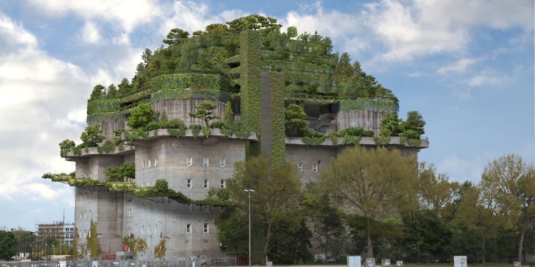 Не взрывается. В огромном нацистском бункере откроют отель с садом на крыше (ФОТО)