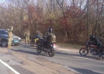 В зоне ЧАЭС задержали колонну сталкеров на мотоциклах