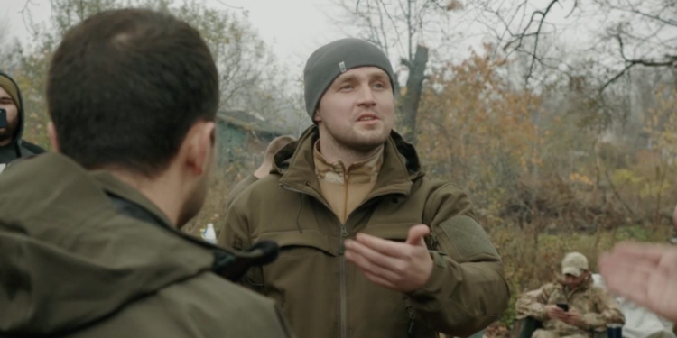 Николаевский доброволец «Азова» Янтарь: Оружие по-прежнему находится у наших людей в Золотом