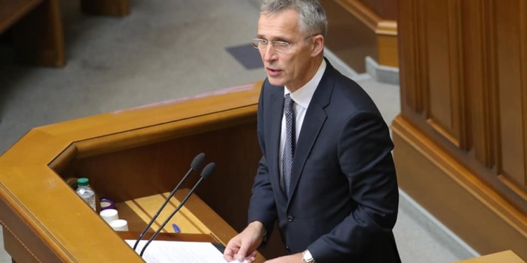 НАТО никогда не признает аннексию Крыма. Столтенберг выступил в Раде (ФОТО, ВИДЕО)