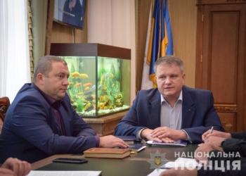 Советник Авакова приехал в Николаев поговорить о готовности полицейских к реинтеграции оккупированного Донбасса (ФОТО)