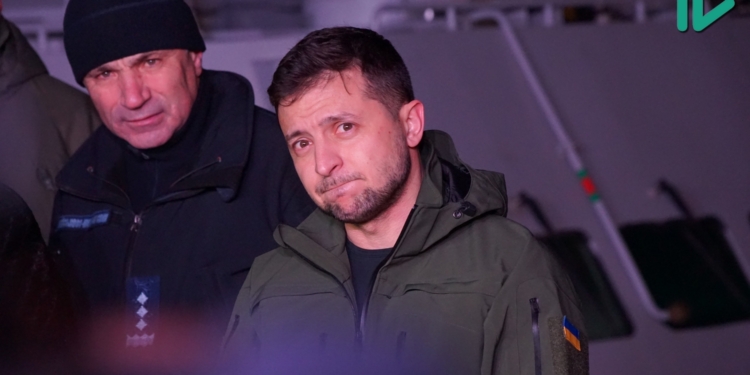 ФОТОРЕПОРТАЖ: Главное из выступления Зеленского в Очакове