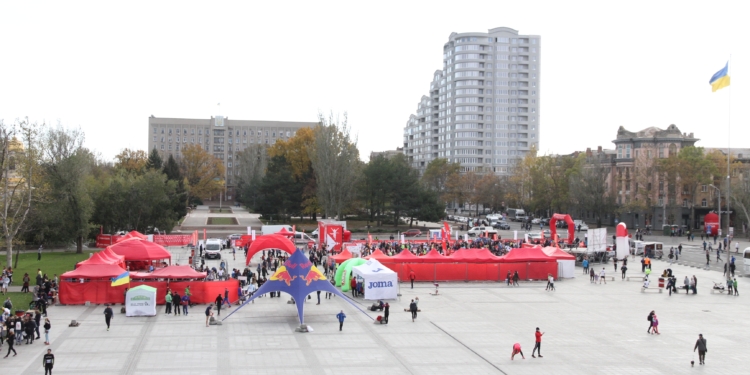 В Николаеве состоялся масштабный полумарафон