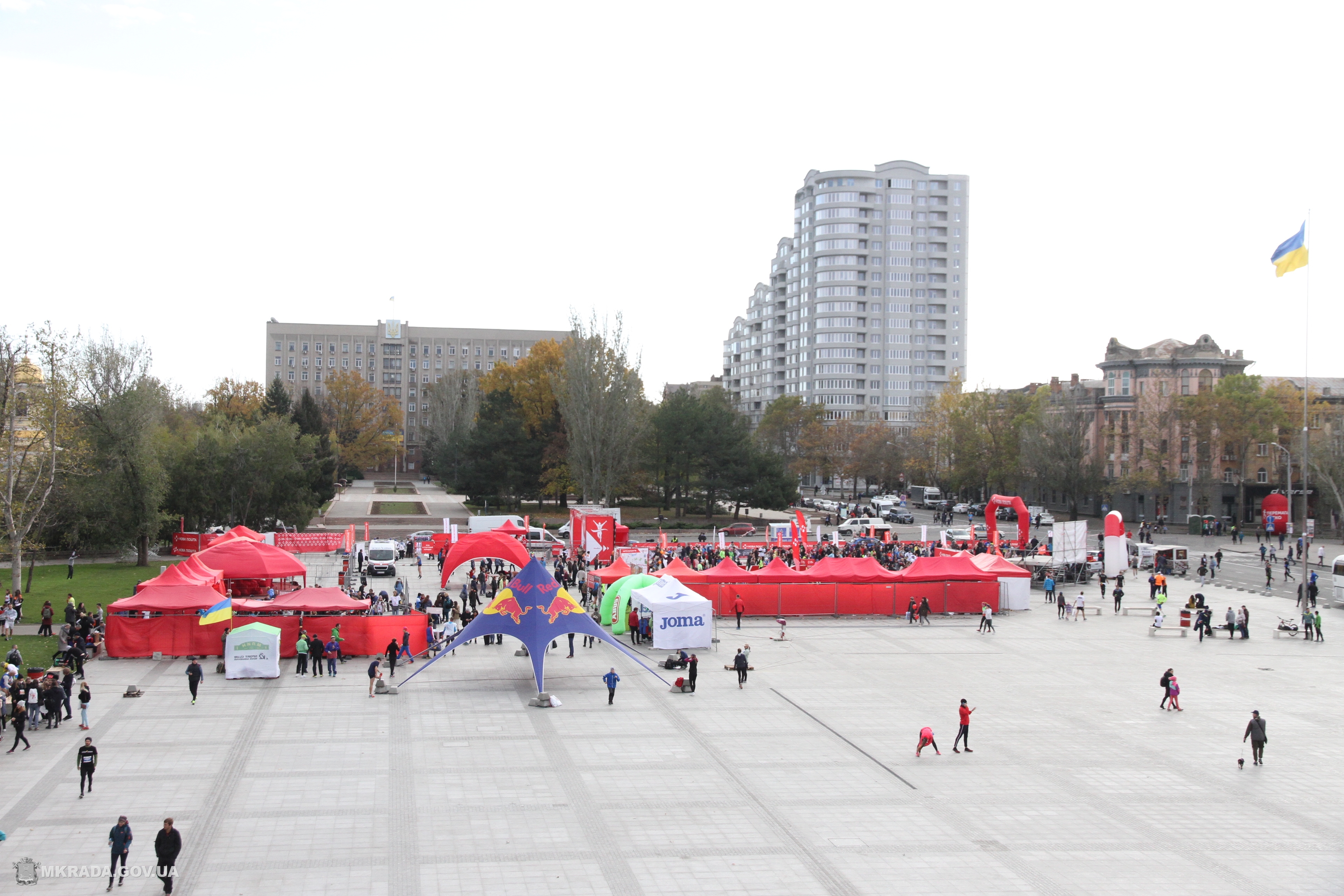 В Николаеве состоялся масштабный полумарафон
