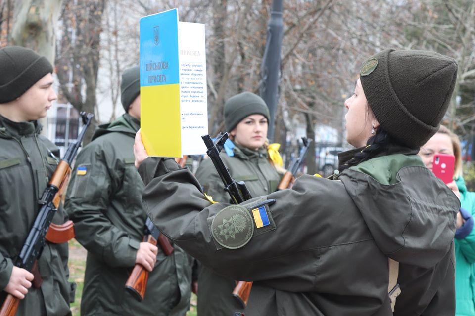 В Николаевском полку Нацгвардии – пополнение: молодые гвардейцы приняли присягу (ФОТО) 1