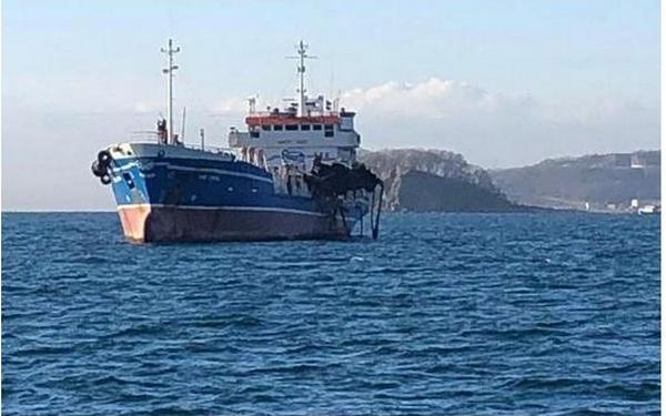 На российском танкере «Залив Америка» произошел взрыв – трое погибших