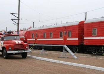 В депо Николаев отремонтировали 5 вагонов пожарных поездов