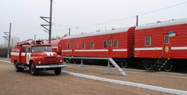В депо Николаев отремонтировали 5 вагонов пожарных поездов 1