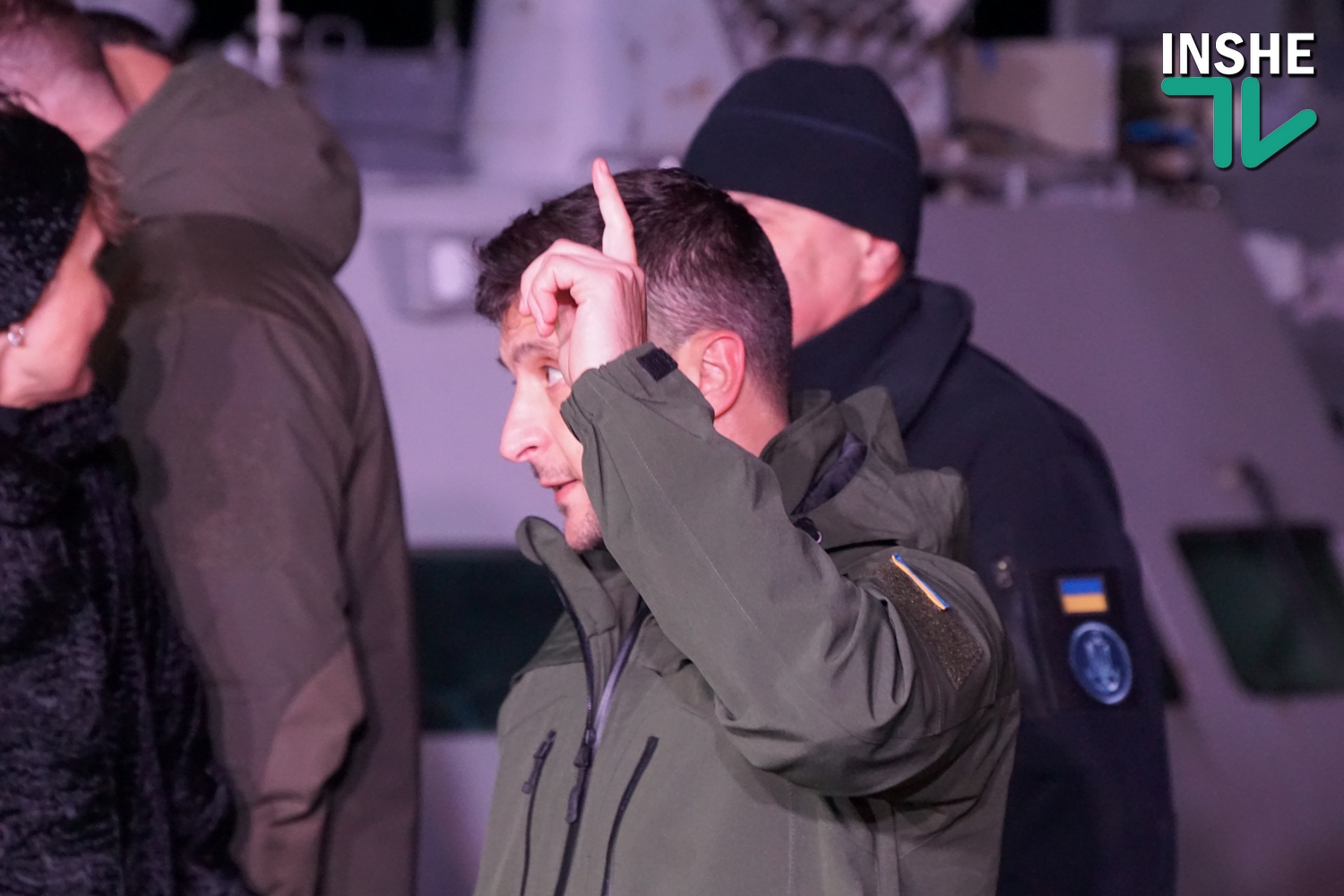 ФОТОРЕПОРТАЖ: Главное из выступления Зеленского в Очакове