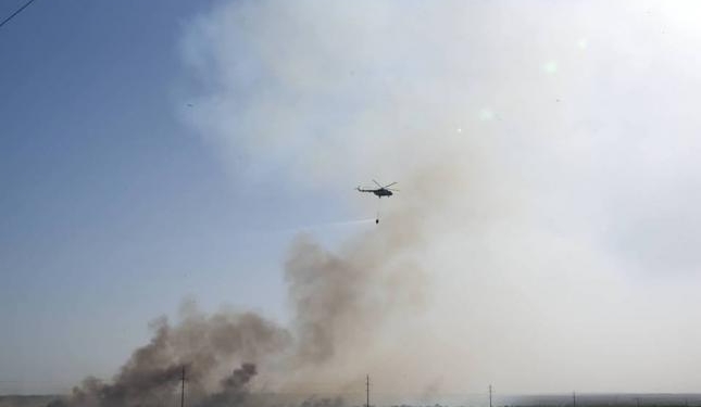 Жители  Балаклеи сообщают о взрывах на складе боеприпасов (ВИДЕО)