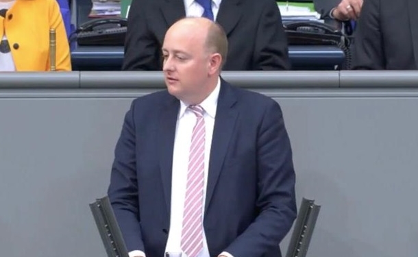 В Германии у депутата случился приступ во время выступления в Бундестаге