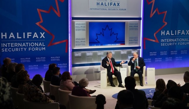 Порошенко в Канаде: Украина нуждается не столько в деньгах, сколько в международной поддержке