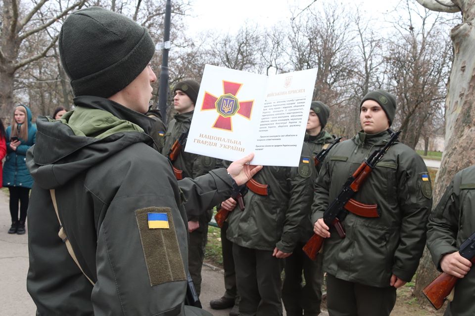 В Николаевском полку Нацгвардии – пополнение: молодые гвардейцы приняли присягу (ФОТО) 13