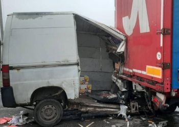 На трассе под Николаевом столкнулись грузовик и Citroen: двое пострадавших