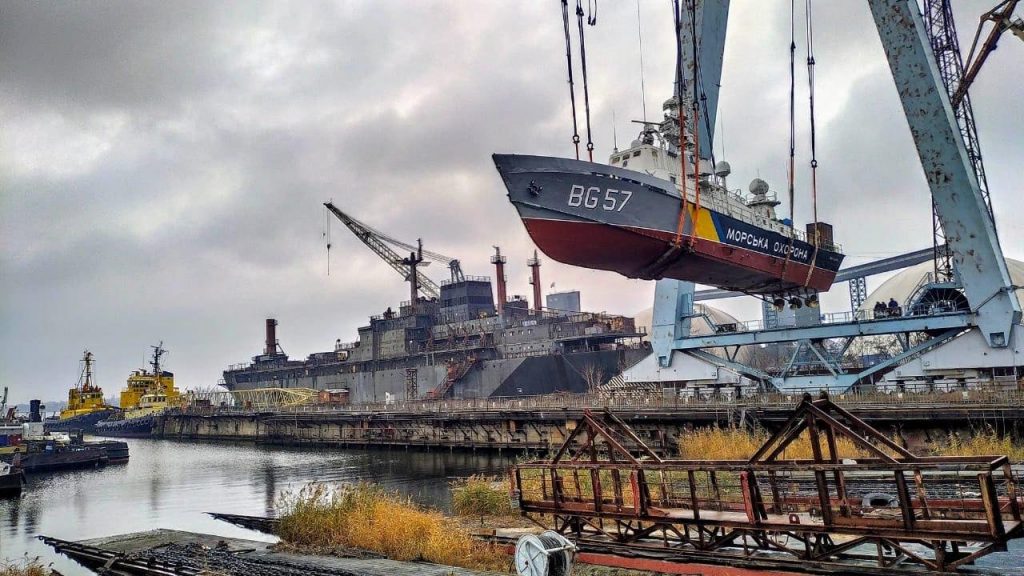 Завершена доковая часть ремонта корабля Морской охраны «Николаев» 1