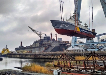 Завершена доковая часть ремонта корабля Морской охраны «Николаев»