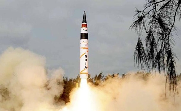 Индия испытала баллистическую ракету, способную нести ядерный заряд