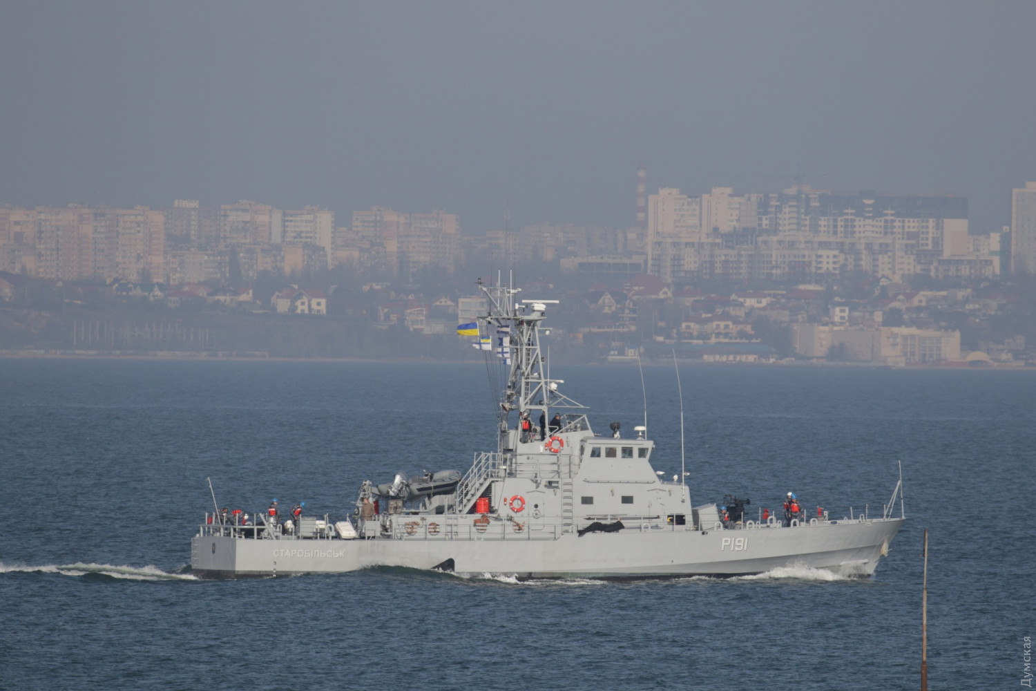 В Одессе прошли испытания патрульных катеров, переданных США