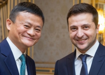 Владимир Зеленский предложил Джеку Ма открыть R&D-центр в Украине (ФОТО)