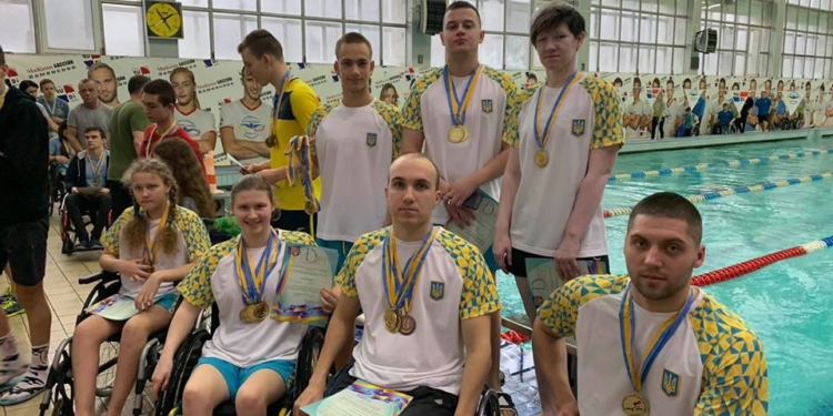 Николаевские инваспортсмены завоевали 33 награды на чемпионате Украины по плаванию (ФОТО)