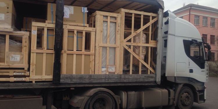 В Николаев доставили ангиограф, купленный за средства горбюджета (ФОТО)