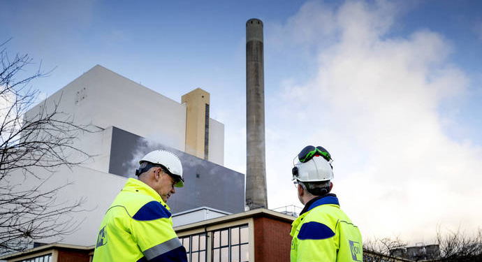В Амстердаме закрылась одна из последних в Нидерландах электростанций, работающих на угле