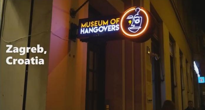 В хорватском Загребе открыли музей новогоднего похмелья (ВИДЕО)