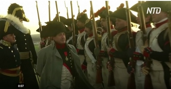 В Чехии Наполеон снова одержал победу над австрийскими и русскими войсками – воссоздана битва у Аустерлица (ВИДЕО)