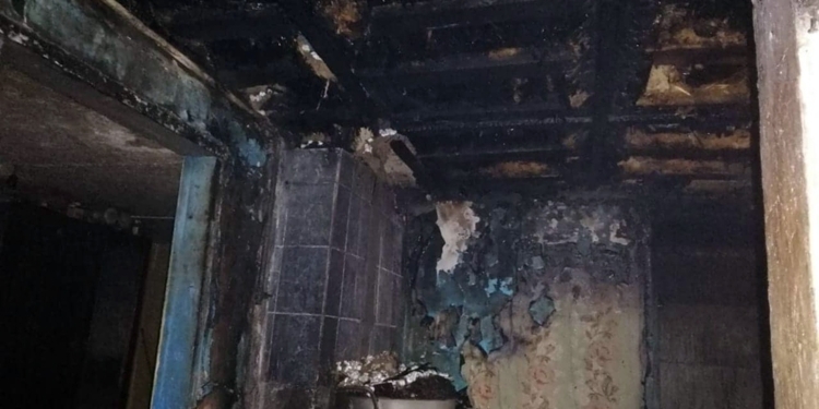 Напортачили с дымоходом: в Витовском районе тушили летнюю кухню (ФОТО)