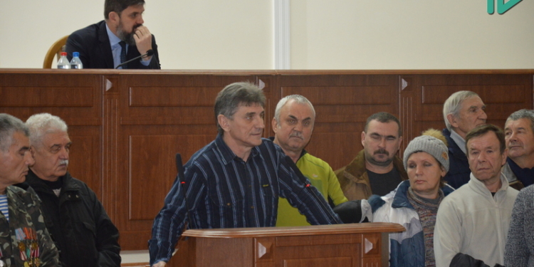 Николаевские «афганцы» потребовали сатисфакции от оскорбивших их депутатов Николаевского облсовета (ФОТО, ВИДЕО)