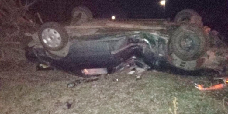 На Николаевщине из-за пьяного водителя авто слетело в кювет – ехавший в машине пятилетний ребенок теперь в реанимации (ФОТО)