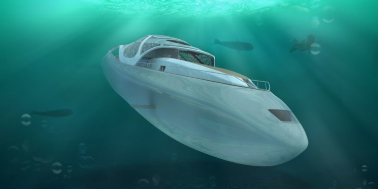 Яхты будущего могут быть и подводными. Как эта (ФОТО)