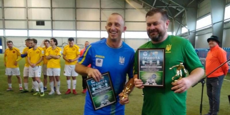 Сельский голова с Николаевщины стал лучшим нападающим футбольного турнира за “Кубок единства власти”