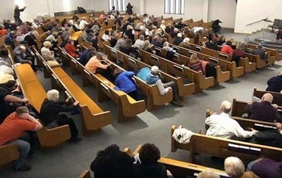 Прихожане американской церкви застрелили стрелка